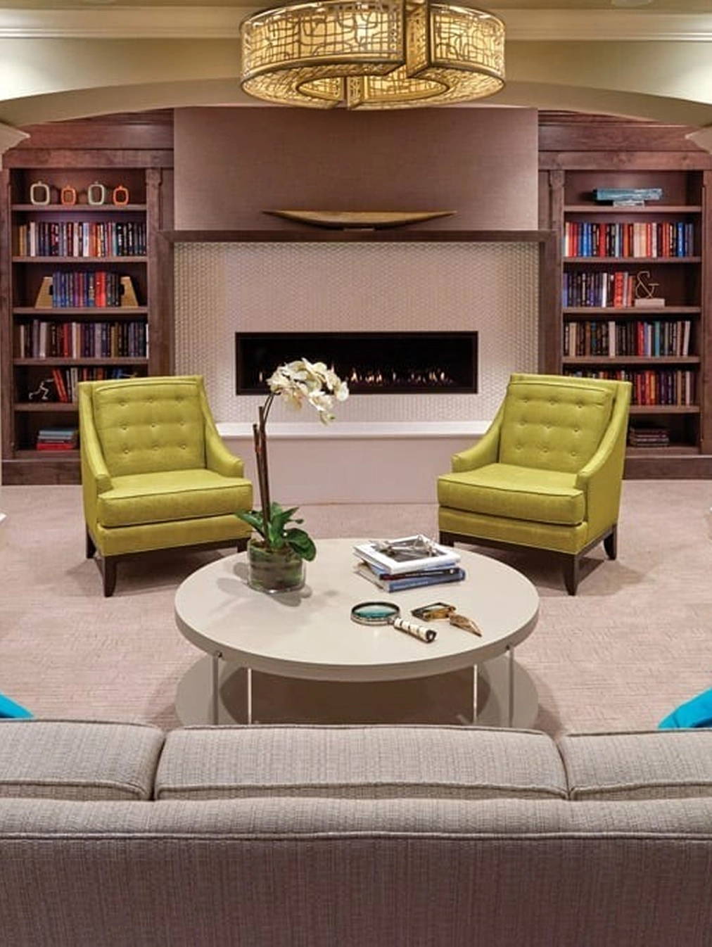 The Bristal at Jericho - Library